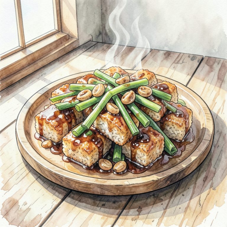 Chinese Rice Cake Recipe: Pan-Fried Crispiness Every Time - Burp Recipes
